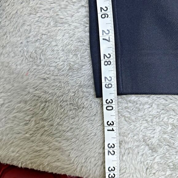 Tommy‎ Bahama Men’s Silk Pleated Dress Pants 36 Navy Black Textured Relaxed Fit - Picture 7 of 12